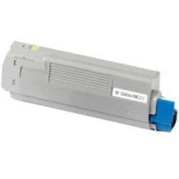 Compatible OKI 43324421 Standard Yield Yellow Toner Cartridge
