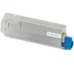 Compatible OKI 43324421 Standard Yield Yellow Toner Cartridge