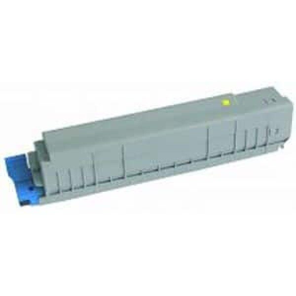 Compatible OKI 43487709 Standard Yield Yellow Toner Cartridge