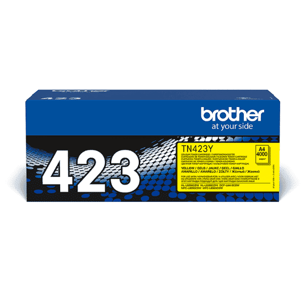 Original Brother TN-423Y High Yield Yellow Toner Cartridge