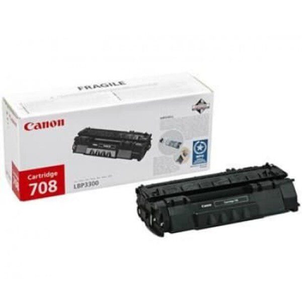Original Canon 708 Standard Yield Black Toner Cartridge