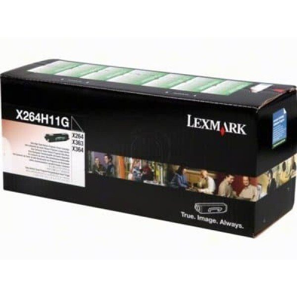Original Lexmark 0X264H11G High Yield Black Toner Cartridge twin pack