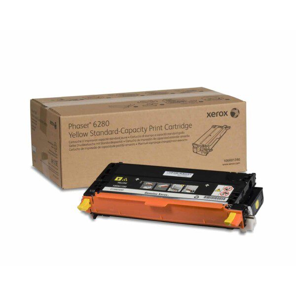 Original Xerox 106R01394 High Yield Yellow Toner Cartridge