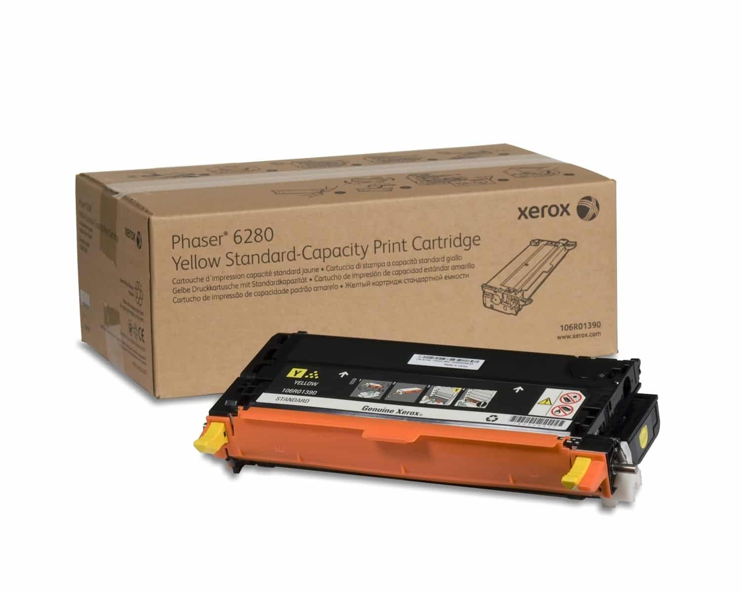 Original Xerox 106R01394 High Yield Yellow Toner Cartridge