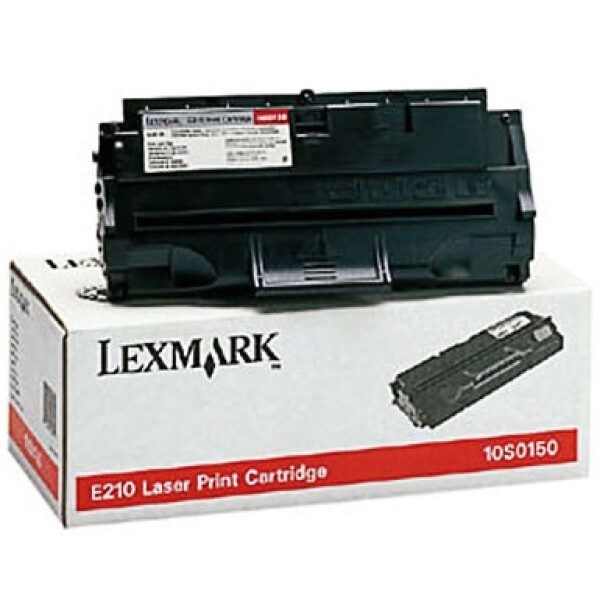 Original Lexmark 10S0150 Standard Yield Black Toner Cartridge Twin Pack