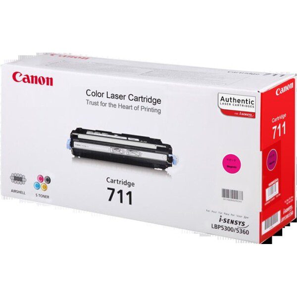 Original Canon 711M Standard Yield Magenta Toner Cartridge