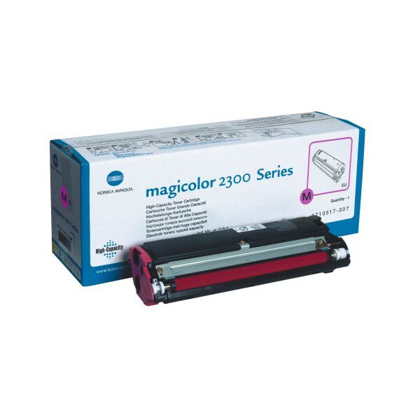 Original Konica Minolta 1710517-007 High Yield Magenta Toner Cartridge