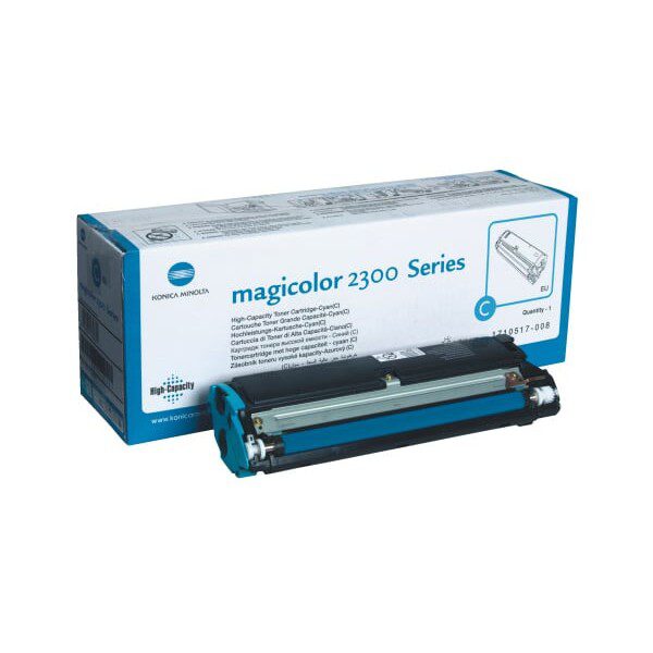 Original Konica Minolta 1710517-008 High Yield Cyan Toner Cartridge