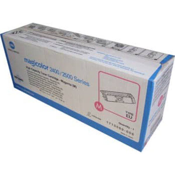 Original Konica Minolta 1710589-006 High Yield Magenta Toner Cartridge