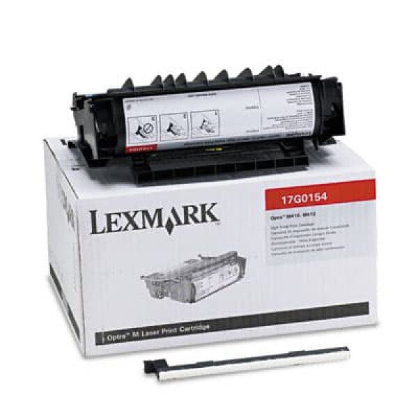 Original Lexmark 17G0154 Standard Yield Black Toner Cartridge Twin Pack