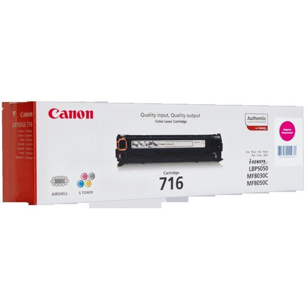 Original Canon 716M Standard Yield Magenta Toner Cartridge