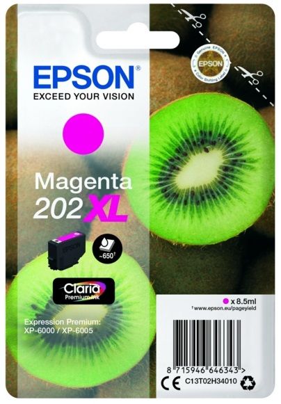 Original Epson 202XL High Yield Magenta Ink Cartridge