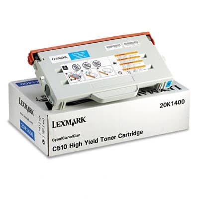 Original Lexmark C510CHY High Yield Cyan Toner Cartridge