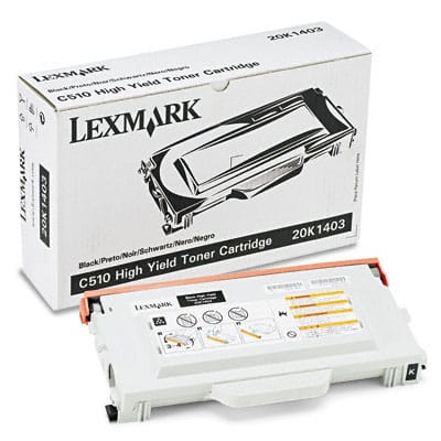 Original Lexmark C510BHY High Yield Black Toner Cartridge