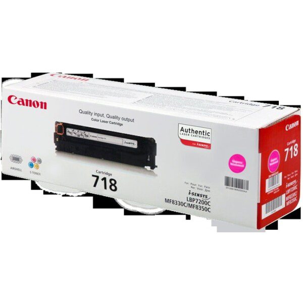 Original Canon 718M Standard Yield Magenta Toner Cartridge