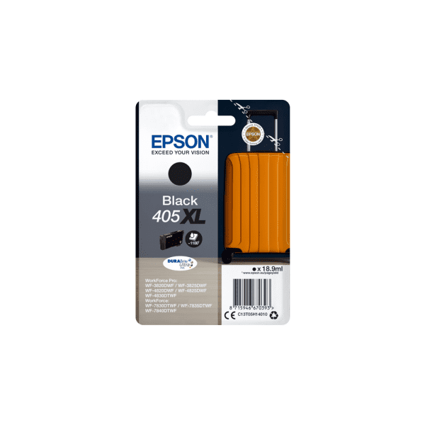 Original Epson 405XL High Yield Black Ink Cartridge