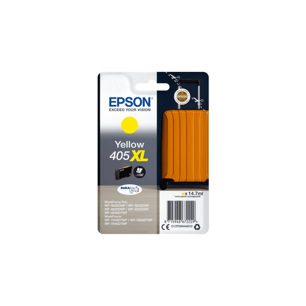Original Epson 405XL High Yield Yellow Ink Cartridge