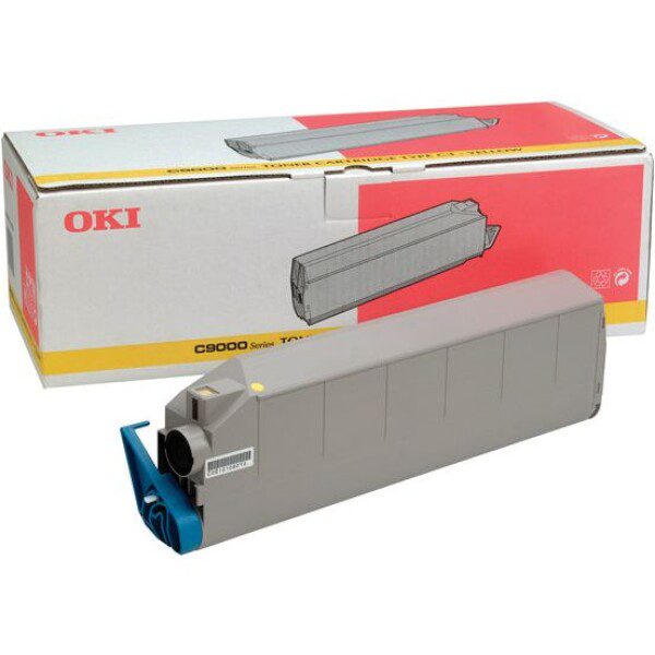 Original OKI 41515209 Standard Yield Yellow Toner Cartridge