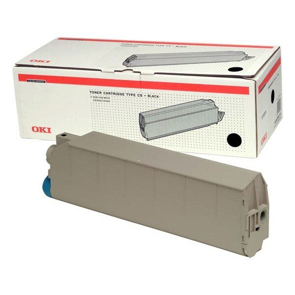 Original OKI 41963608 Standard Yield Black Toner Cartridge