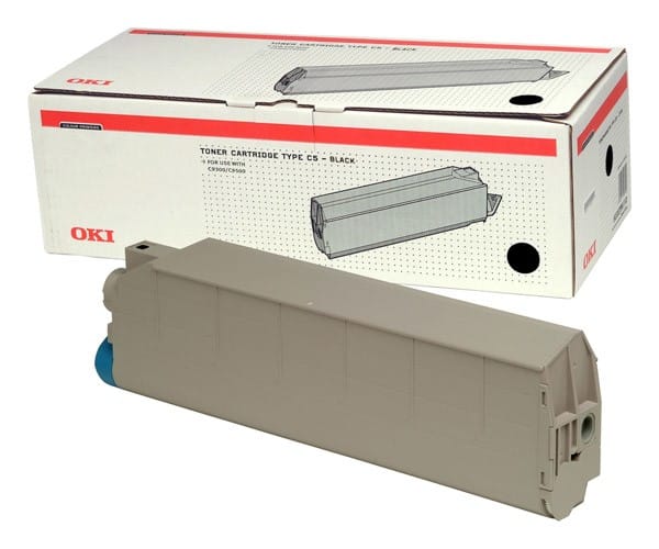 Original OKI 41963608 Standard Yield Black Toner Cartridge