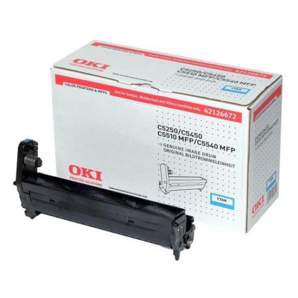 Original OKI 42126672 High Yield Cyan Toner Drum