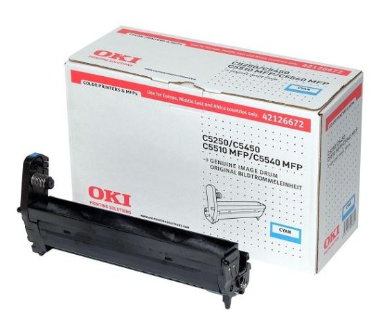 Original OKI 42126672 High Yield Cyan Toner Drum