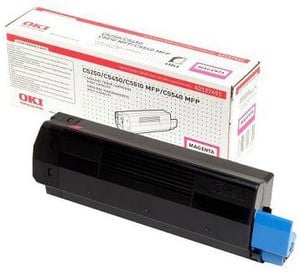 Original OKI 42127455 High Yield Magenta Toner Cartridge