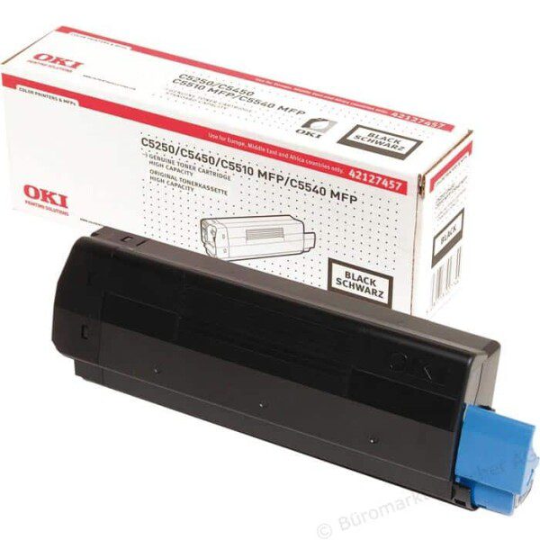 Original OKI 42127457 High Yield Black Toner Cartridge