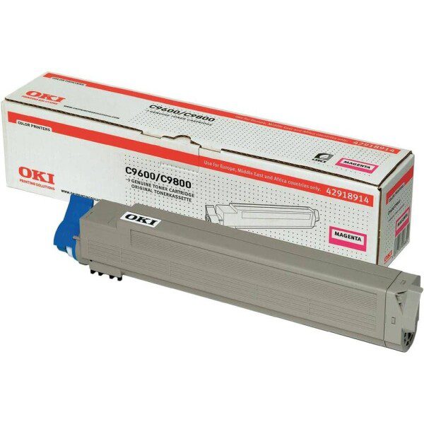 Original OKI 42918914 Standard Yield Magenta Toner Cartridge