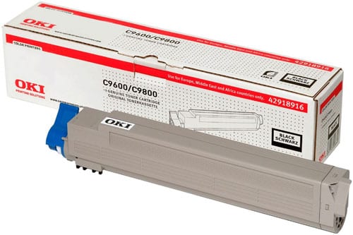 Original OKI 42918916 Standard Yield Black Toner Cartridge