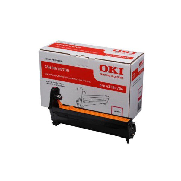 Original OKI 43381706 Standard Yield Magenta Toner Drum