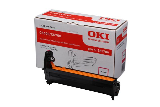 Original OKI 43381706 Standard Yield Magenta Toner Drum