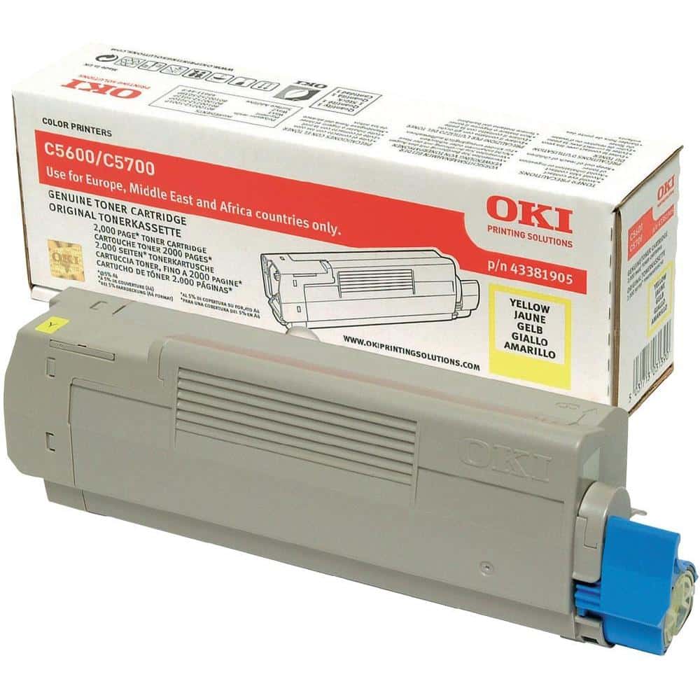 Original OKI 433819 Standard Yield Multipack Toner Cartridge