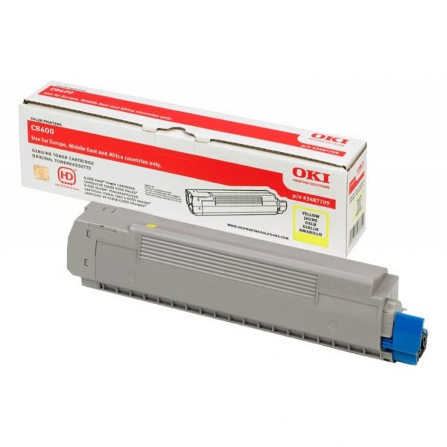 Original OKI 434877 Standard Yield Multipack Toner Cartridge