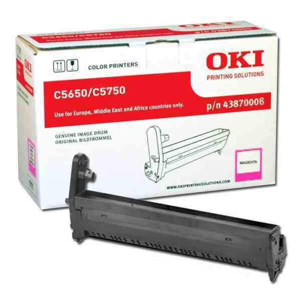 Original OKI 43870006 Standard Yield Magenta Toner Drum