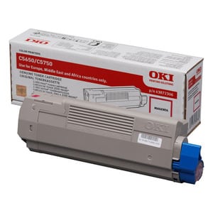 Original OKI 43872306 Standard Yield Magenta Toner Cartridge