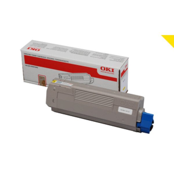 Original OKI 44315305 Standard Yield Yellow Toner Cartridge