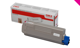 Original OKI 44315306 Standard Yield Magenta Toner Cartridge