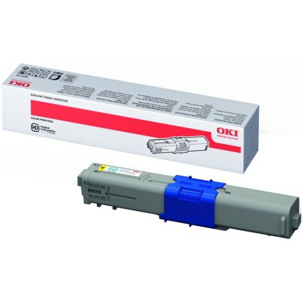 Original OKI 44469722 High Yield Yellow Toner Cartridge
