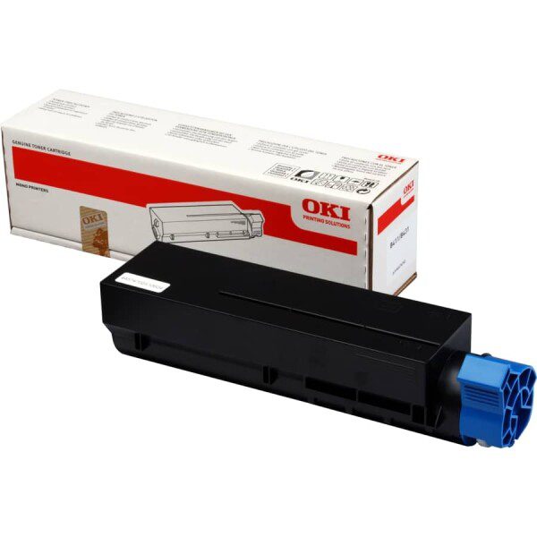 Original OKI 44574702 Standard Yield Black Toner Cartridge Twin Pack