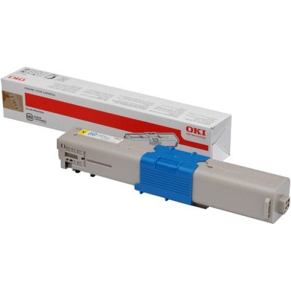 Original OKI 44973533 Standard Yield Yellow Toner Cartridge