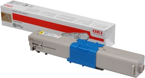 Original OKI 44973533 Standard Yield Yellow Toner Cartridge