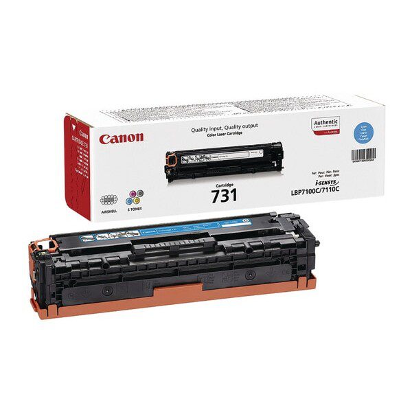 Original Canon 731 Standard Yield Cyan Toner Cartridge
