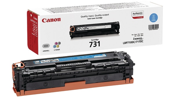 Original Canon 731 Standard Yield Cyan Toner Cartridge