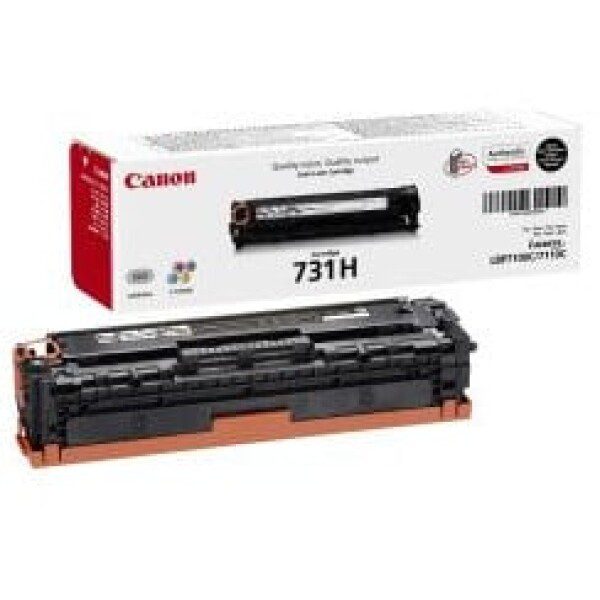 Original Canon 731H High Yield Black Toner Cartridge