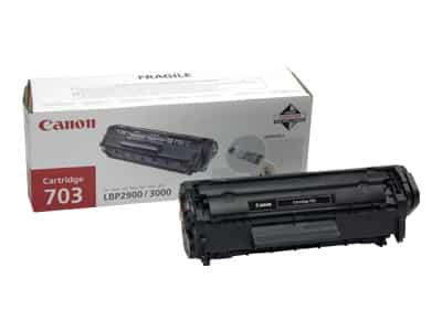 Original Canon 703 Standard Yield Black Toner Cartridge
