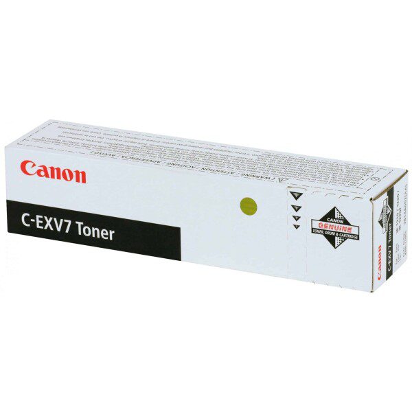 Original Canon C-EXV7 Standard Yield Black Toner Cartridge Twin Pack