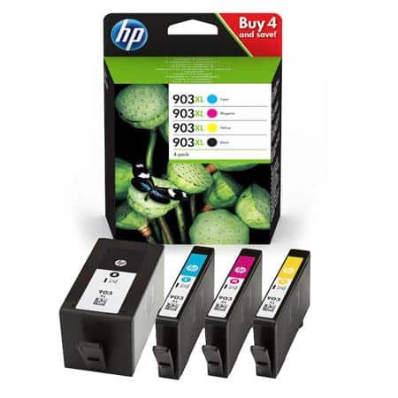 Original HP 903XL High Yield Multipack Ink Cartridge