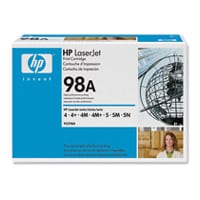 Original HP 98A Standard Yield Black Toner Cartridge