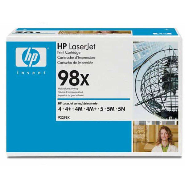 Original HP 98X High Yield Black Toner Cartridge Twin Pack